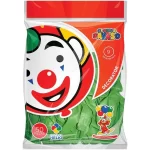 GLOBOS DECORATOR BOLSA C/50 #9 VERDE MANZANA PAYASO