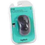 MOUSE INALAMBRICO NEGRO/GRIS M185 LOGITECH