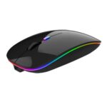 MOUSE INALAMBRICO RECAR/SILEN NEGRO NE-412N NEXTEP