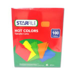 FOLDER HOT COLORS CTA PH0027 NARANJA C/100 STARFILE