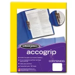 CARPETA ACCOGRIP P0964 CARTA AMARILLO C/4 ACCO