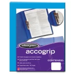 CARPETA ACCOGRIP P0967 CARTA AZUL CLARO C/4 ACCO