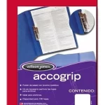 CARPETA ACCOGRIP P0961 CARTA ROJO C/4 ACCO