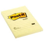 BLOCK POST-IT 660 4X6 AMARILLO RAY C/100HS 3M