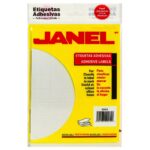 ETIQUETAS ADHES SOBRE 08 C/1440 25X13MM BCA JANEL