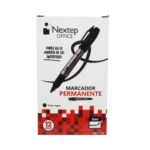 MARCADOR PERM P/F NE-070 NEGRO NEXTEP CAJA/12