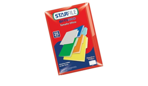 FOLDER BITONO OFI PH0075 ROJO C/25 STARFILE