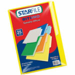 FOLDER BITONO OFI PH0093 AMARILLO C/25 STARFILE