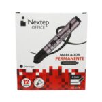 MARCADOR PERM CINCEL NE-074 NEGRO NEXTEP CAJA/12