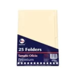 FOLDER OFICIO CREMA C/25 NASSA