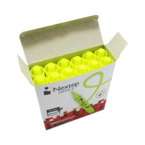 RESALTADOR NE-079A AMARILLO NEXTEP CAJA/12