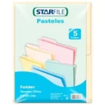 FOLDER OFICIO CREMA C/5 STARFILE