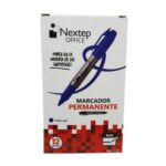 MARCADOR PERM P/F NE-072 AZUL NEXTEP CAJA/12