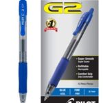 BOLIGRAFO G2-7 GEL RETR GRIP P/F 0.07MM AZUL PILOT CAJA/12